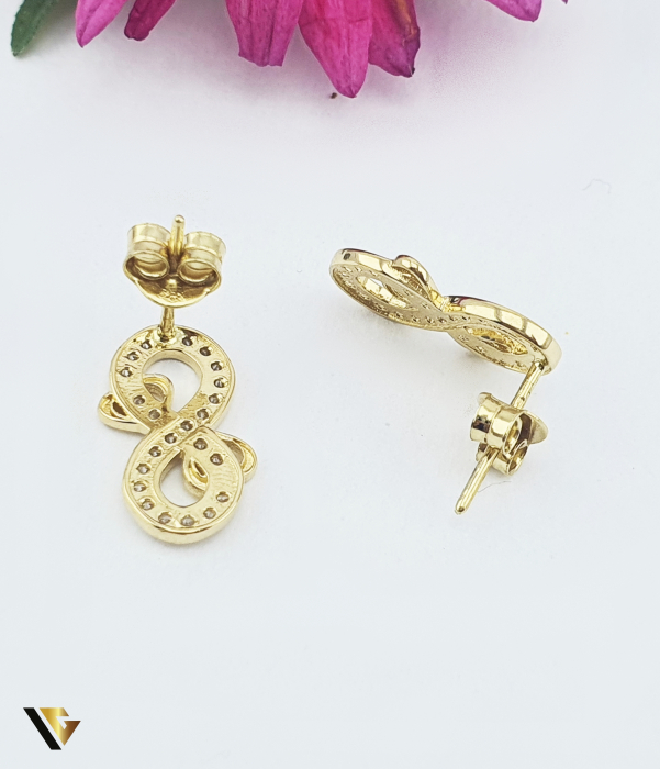 Cercei Aur 14k, Zirconiu [2]