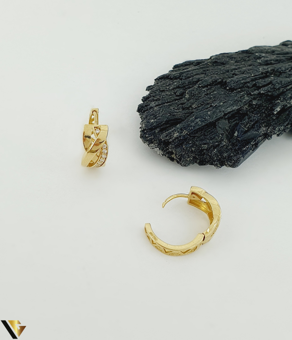 Cercei Aur 14K, Zirconiu [2]