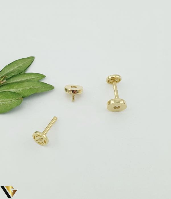 Cercei Aur 14K, Zirconiu [2]
