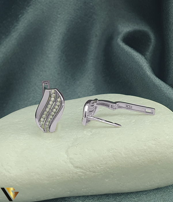 Cercei Aur 14K, Zirconiu [3]