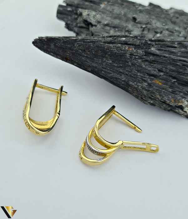 Cercei Aur 14k, Zirconiu [2]