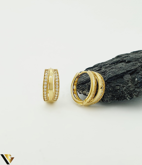 Cercei Aur 14K, Zirconiu [1]
