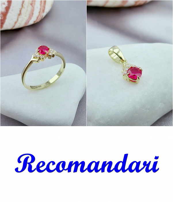 Cercei Aur 14k, Zirconiu [3]