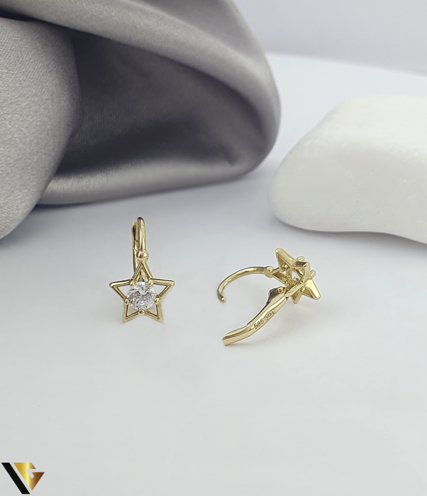 Cercei Aur 14K, Zirconiu [2]