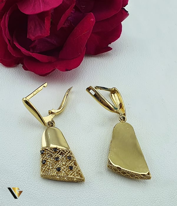 Cercei Aur 14k, Zirconiu [3]