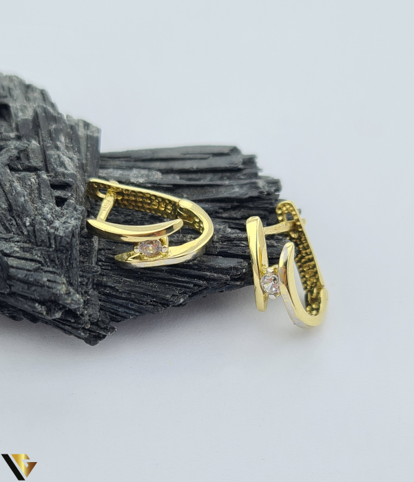 Cercei Aur 14k, Zirconiu [1]