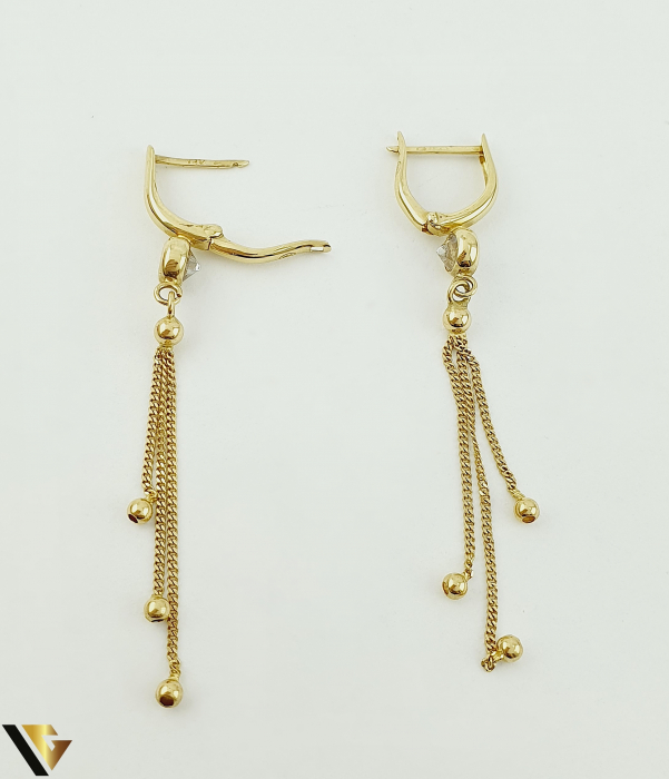 Cercei Aur 14k, Zirconiu [2]