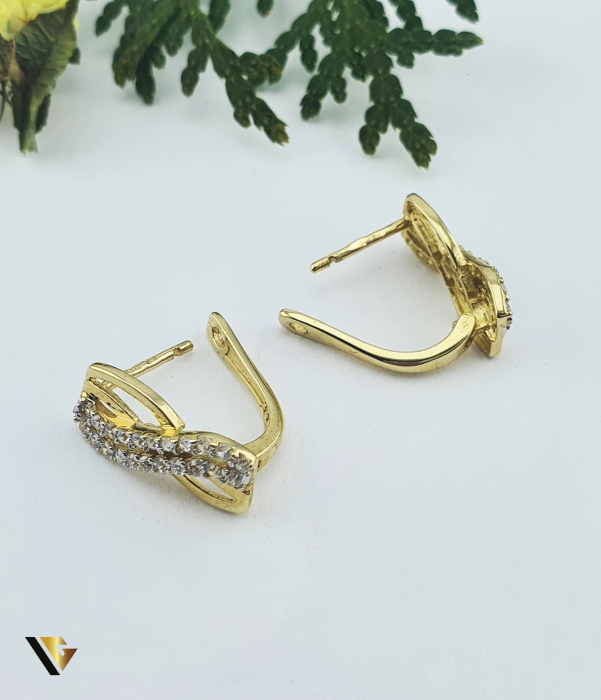Cercei Aur 14k, Zirconiu [2]