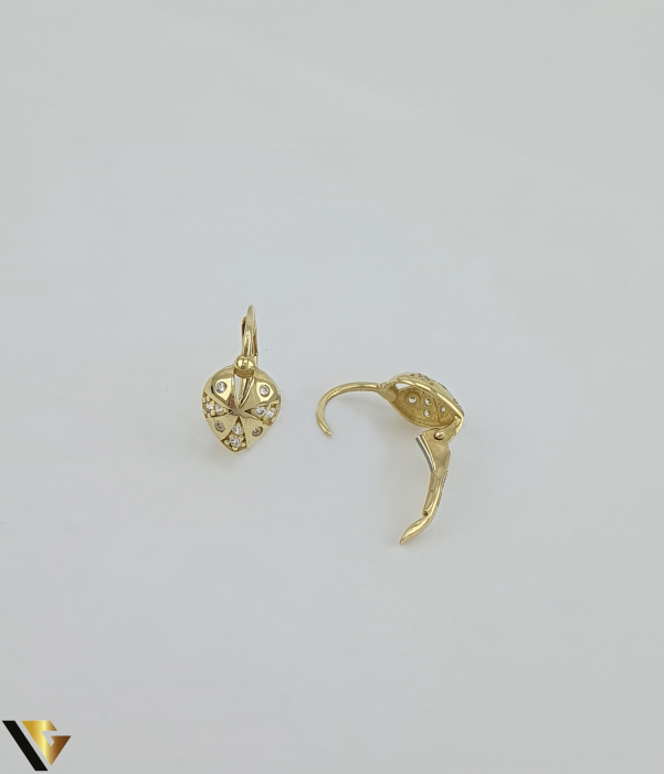 Cercei Aur 14K, Zirconiu [2]