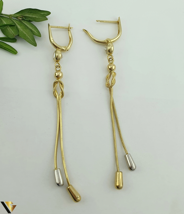 Cercei Aur 14k, Zirconiu [2]