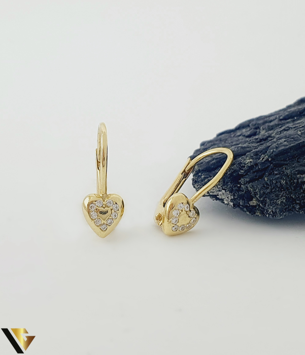 Cercei Aur 14K, Zirconiu [1]