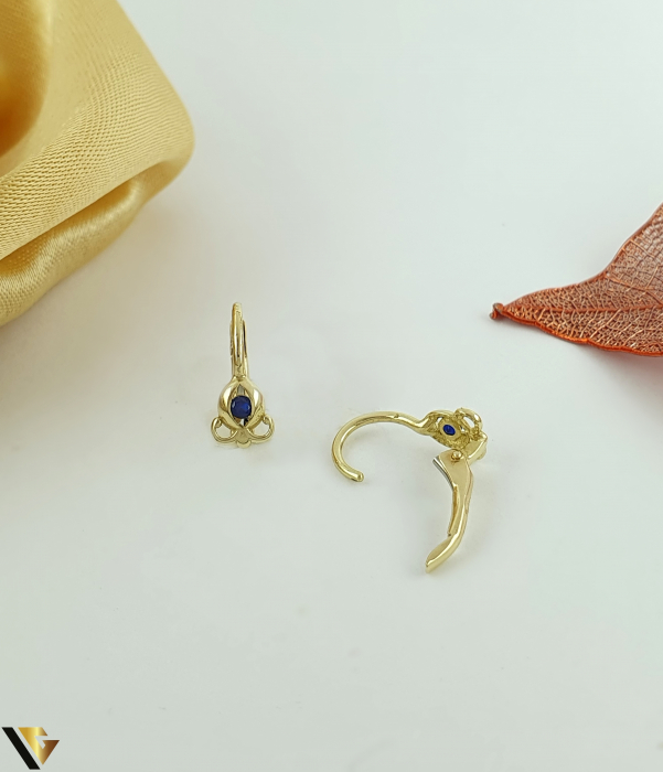 Cercei Aur 14K, Zirconiu [2]