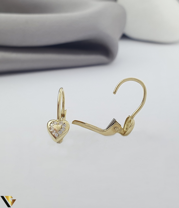 Cercei Aur 14K, Zirconiu [2]