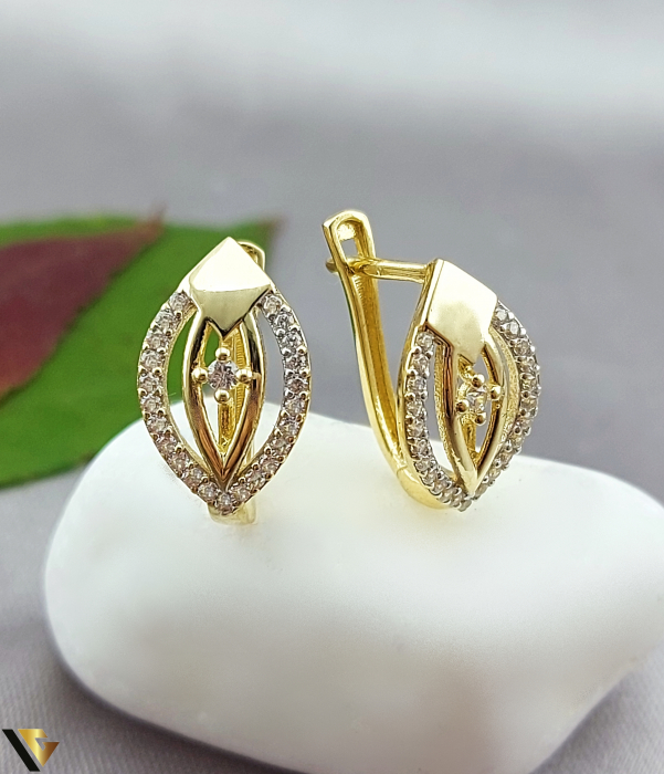 Cercei Aur 14K, Zirconiu [1]