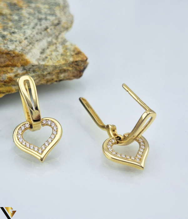 Cercei Aur 14K, Zirconiu [2]