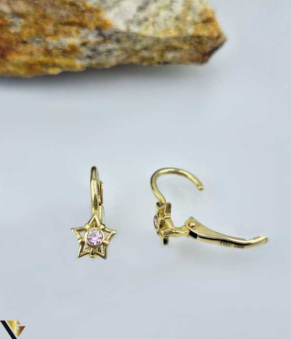 Cercei Aur 14k,Zirconiu [2]
