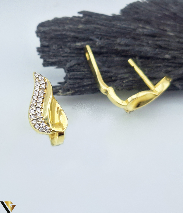 Cercei Aur 14K, Zirconiu [1]