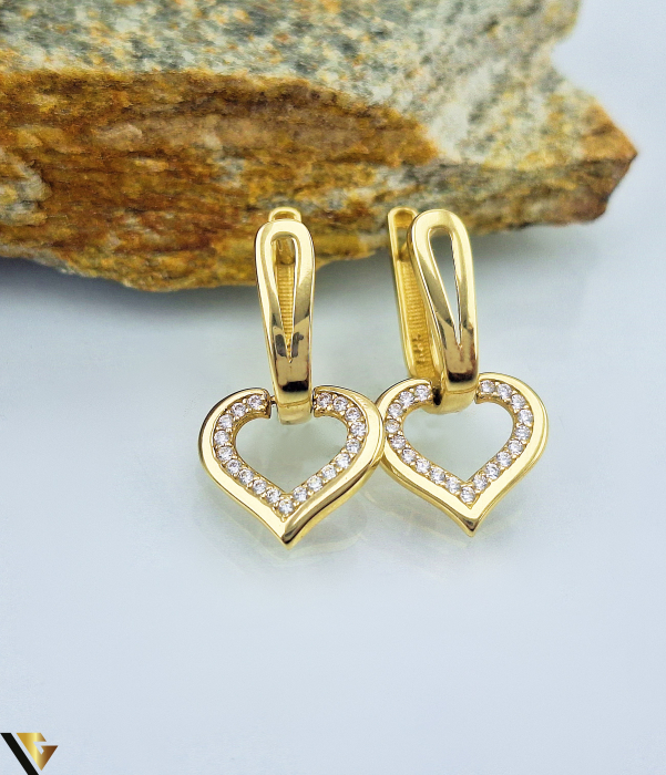 Cercei Aur 14K, Zirconiu [1]