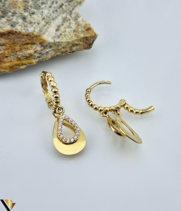 Cercei Aur 14K, Zirconiu [2]