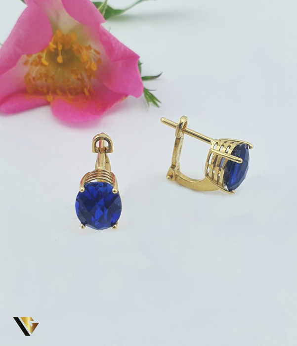 Cercei Aur 14k, Zirconiu [1]