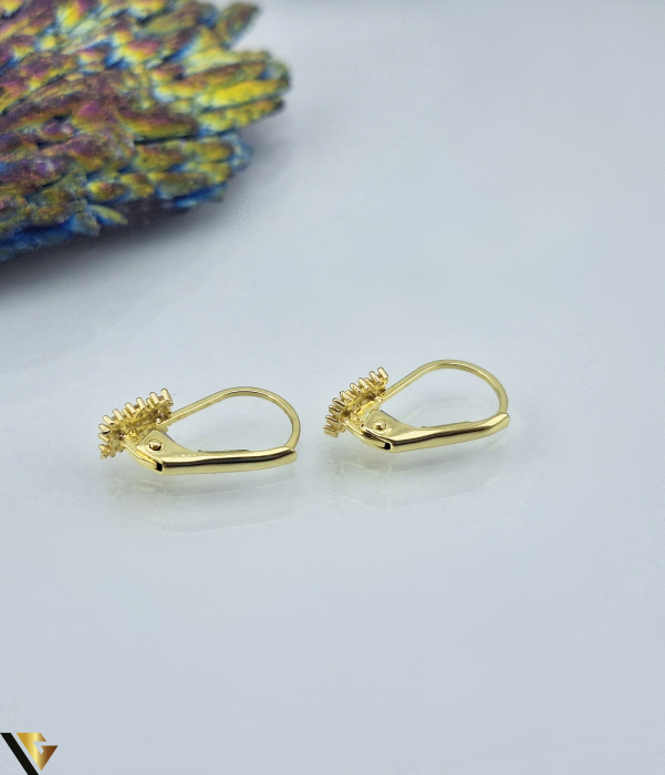 Cercei Aur 14K, Zirconiu [2]