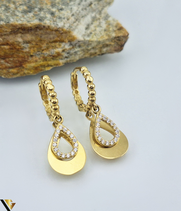 Cercei Aur 14K, Zirconiu [1]