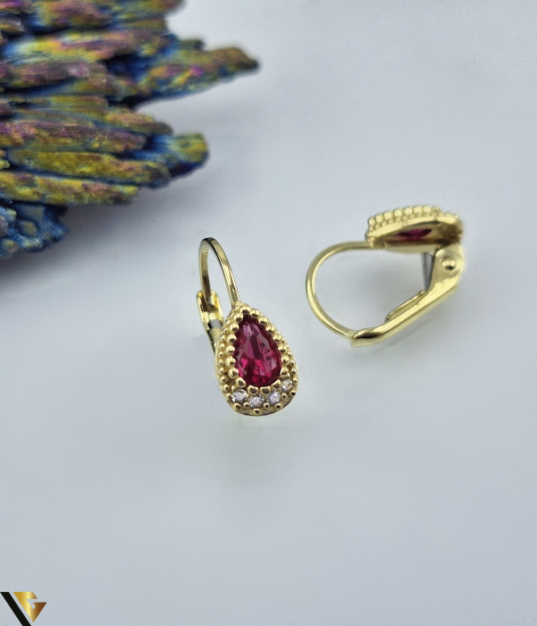 Cercei Aur 14K, Zirconiu [2]