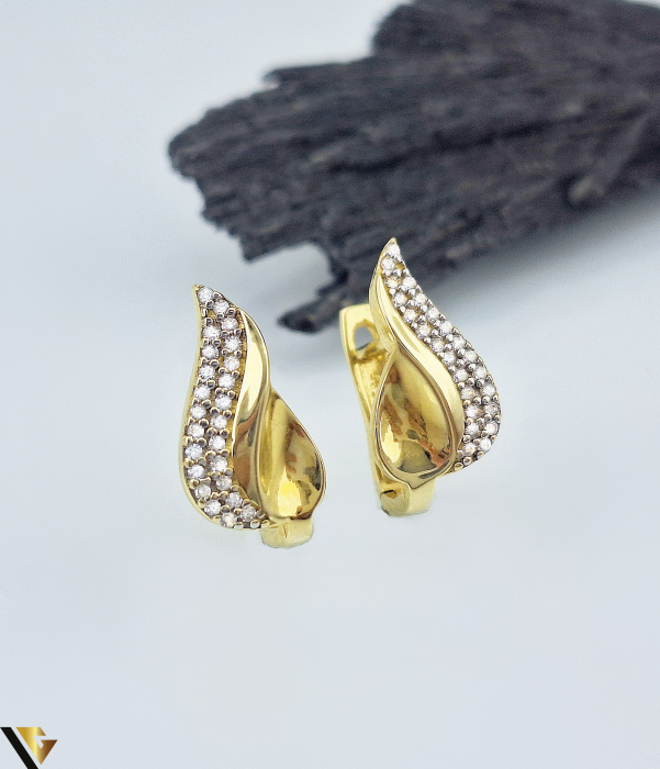 Cercei Aur 14K, Zirconiu [2]