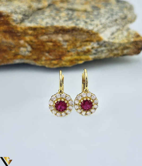 Cercei Aur 14k,Zirconiu [1]