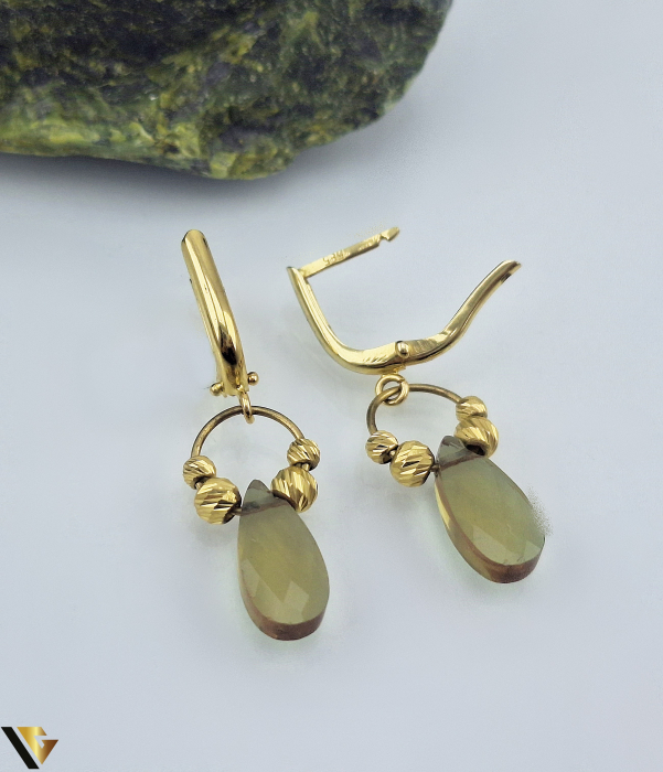 Cercei Aur, 14k, Zultanit [2]