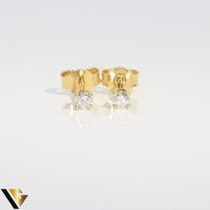 Cercei Aur 18k, Diamante 0.88 ct [2]