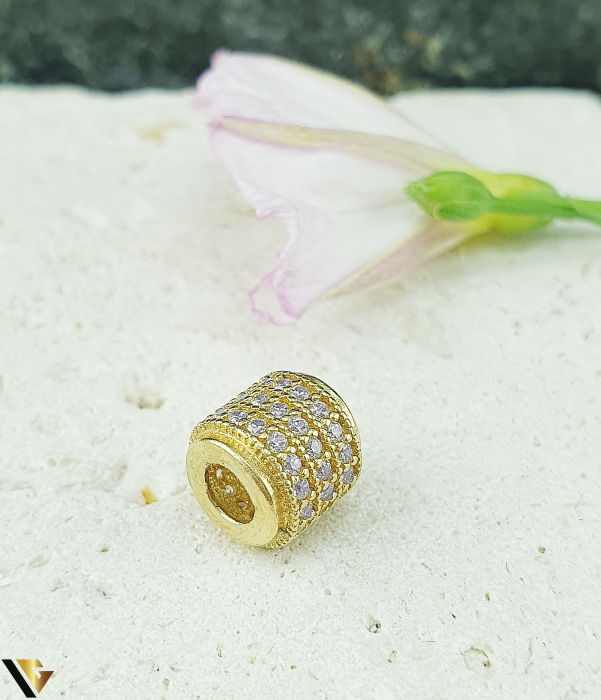 Charm / Talisman Aur 14k, Zirconiu [1]