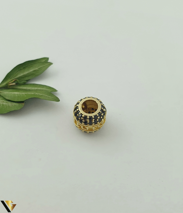 Charm / Talisman Aur 14k, Zirconiu [2]