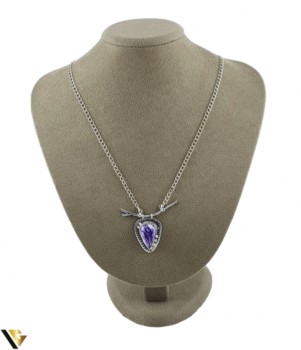 Colier Argint 925, Charoite [4]