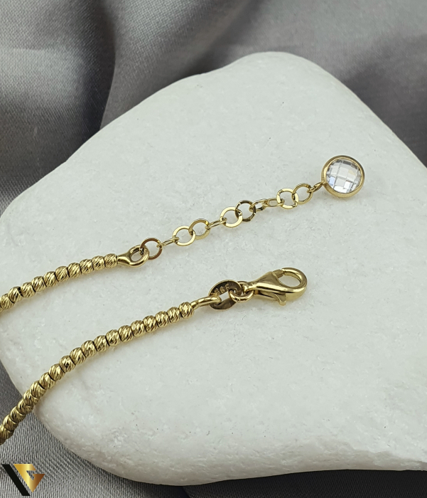 Colier Aur 14K, Zirconiu [3]