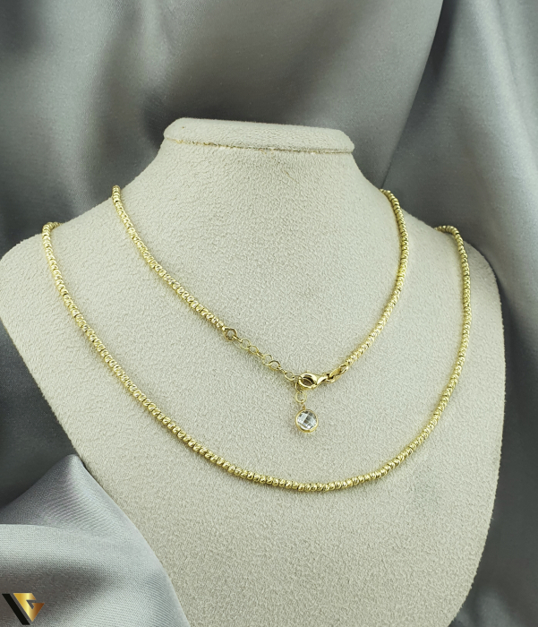 Colier Aur 14K, Zirconiu [2]