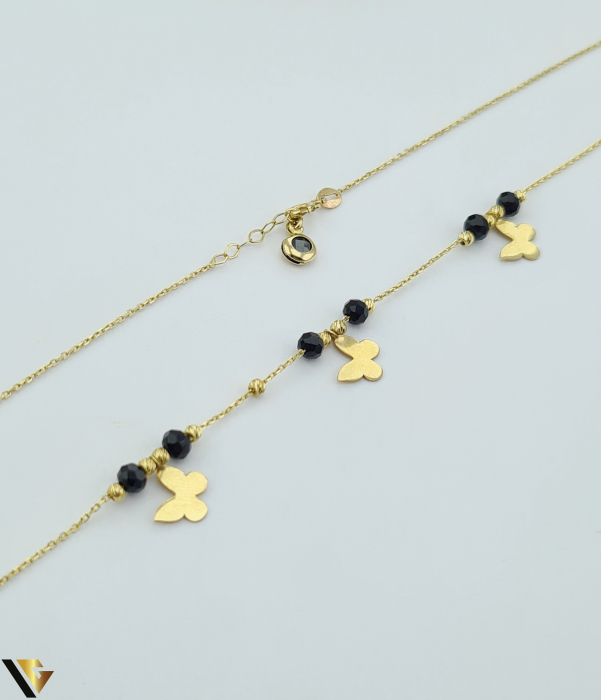 Colier Aur 14k, Zirconiu [2]