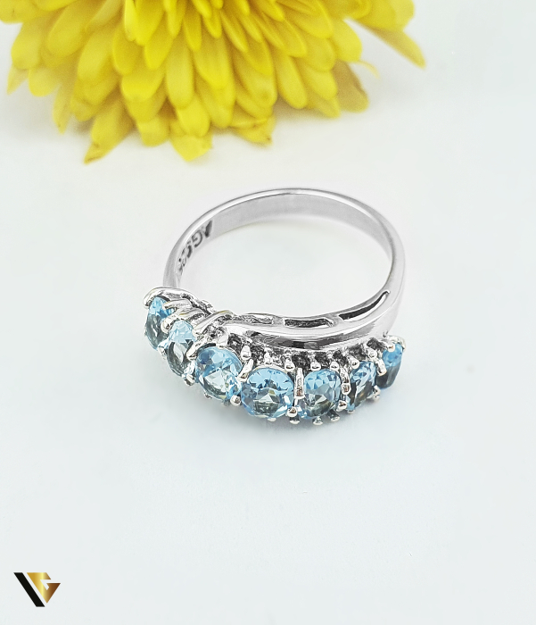 Inel Argint 925, Topaze [2]