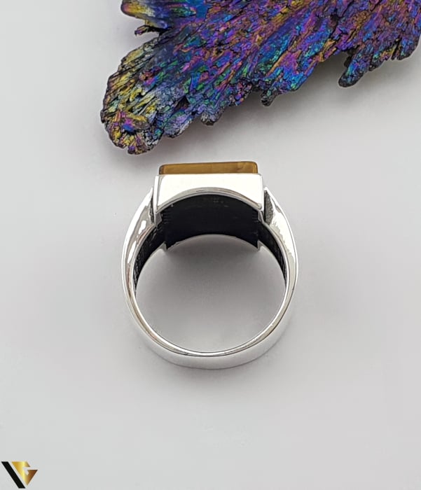 Inel Argint 925, Ochi de tigru [3]