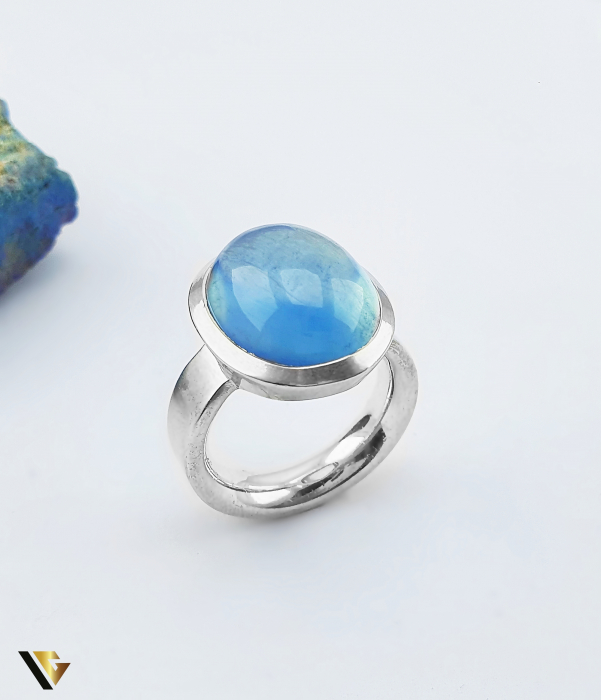 Inel Argint 925, Aquamarine [1]