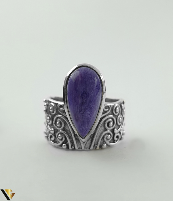 Inel Argint 925, Charoite [2]