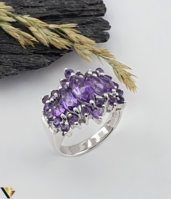 Inel Argint 925, Ametist [1]