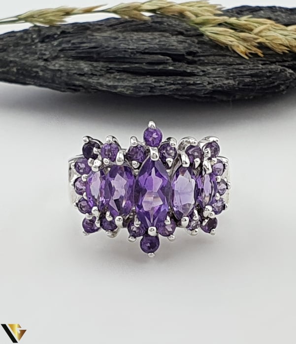 Inel Argint 925, Ametist [2]