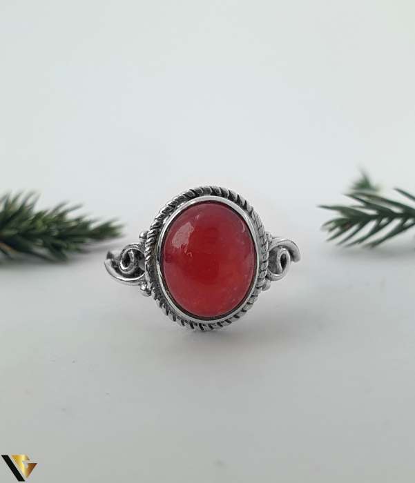 Inel Argint 925, coral [2]