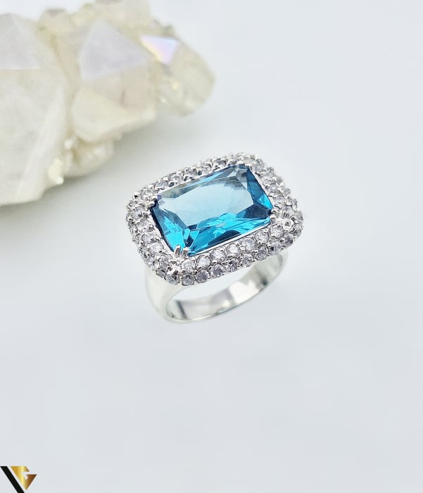 Inel Argint 925, cubic zirconia [1]