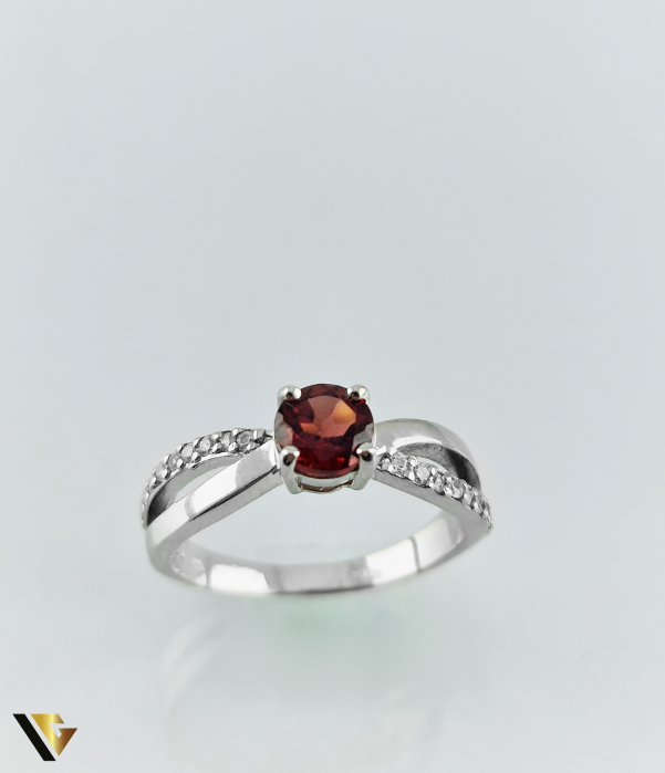 Inel Argint 925, Granat, 2.95 grame [2]