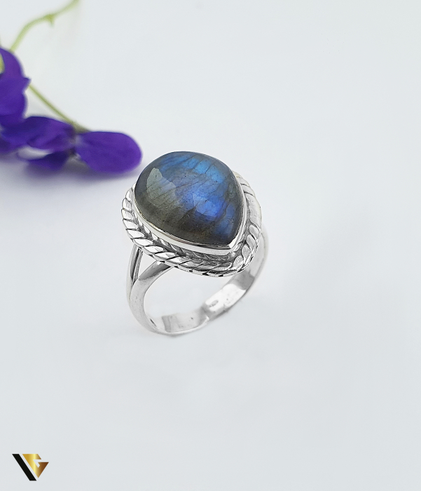 Inel Argint 925, Labradorit [1]