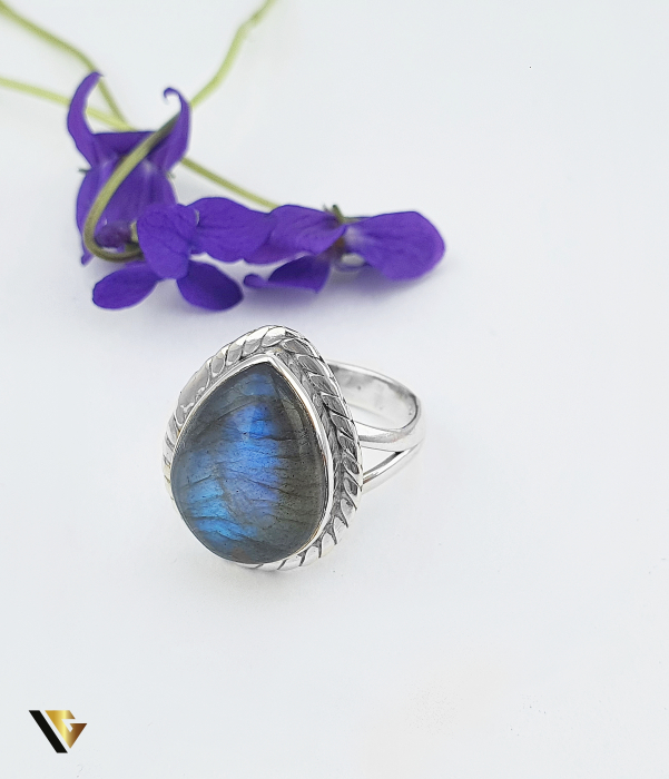Inel Argint 925, Labradorit [2]