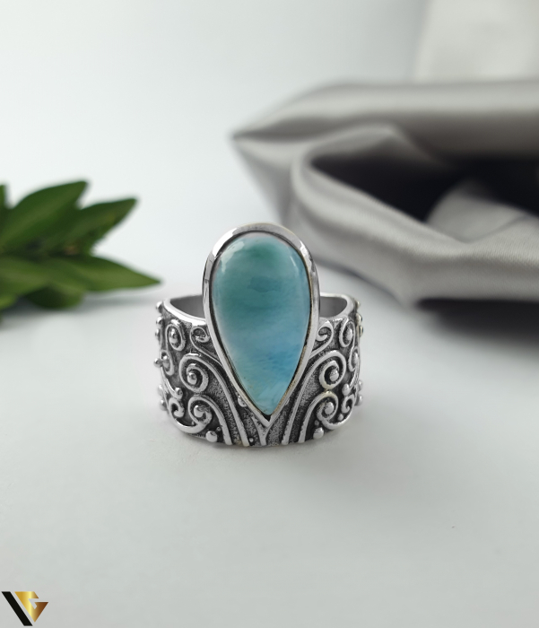 Inel Argint 925, Larimar [2]