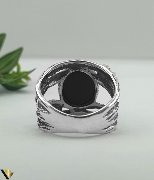 Inel Argint 925, onix [3]